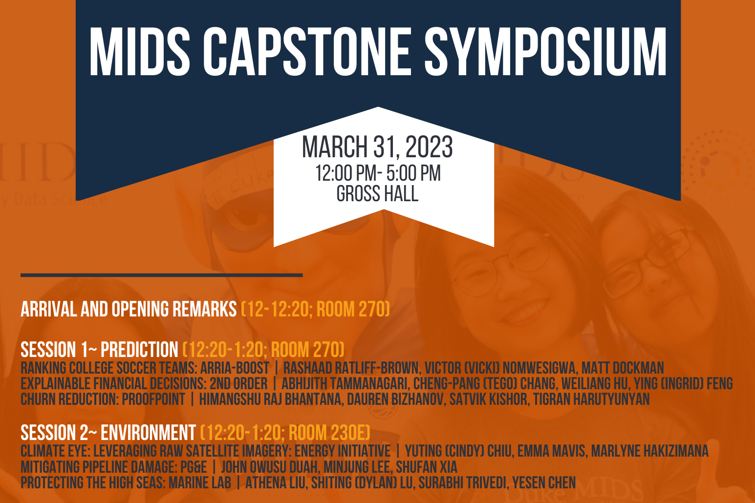 MIDS Capstone Symposium